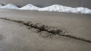 Damaged Cold Concrete